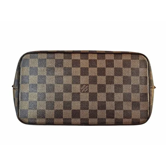 LOUIS VUITTON SALEYA PM Damier Ebene Satchel Bag Tote Leather Monogram Handbag - Picture 12 of 15